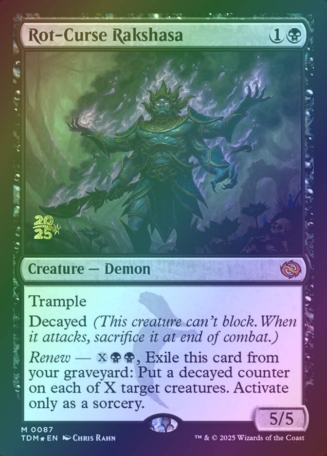 Rot-Curse Rakshasa (PTDM) (87s) / Foil