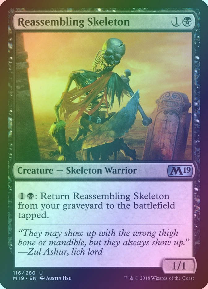 Reassembling Skeleton (M19) (116) / Foil