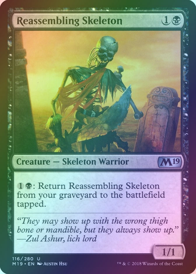 Reassembling Skeleton (M19) (116) / Foil