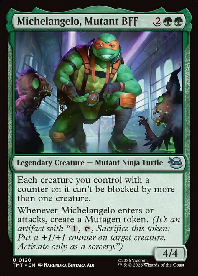 Michelangelo, Mutant BFF (TMT) (120)