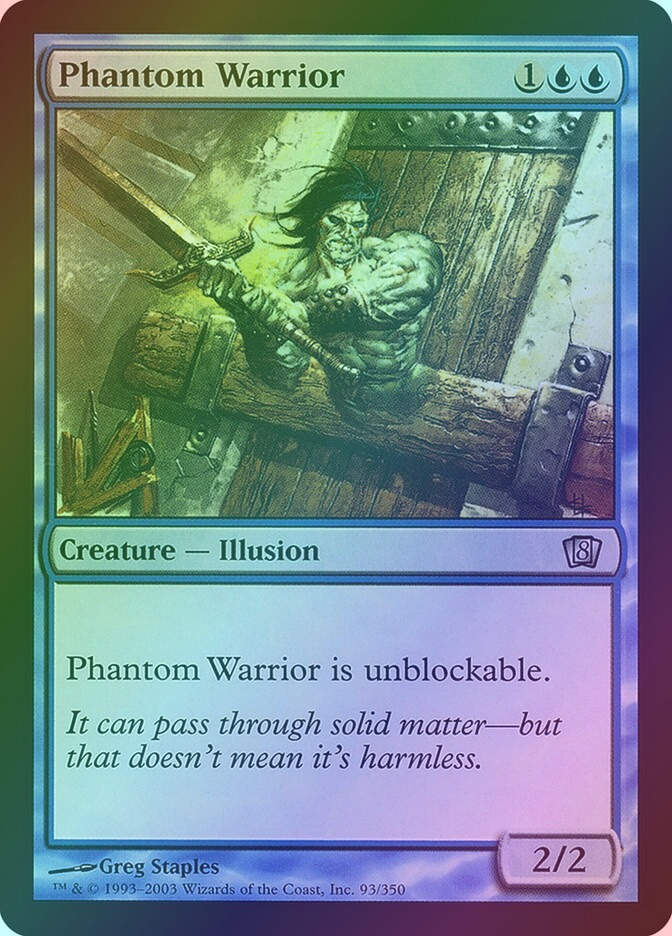 Phantom Warrior (8ED) (93★) / Foil