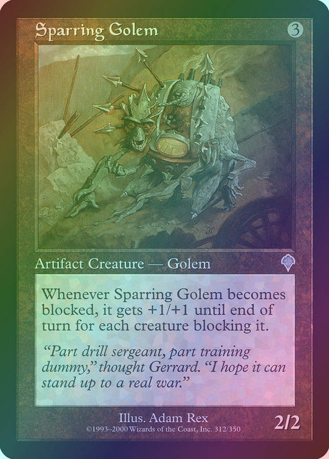Sparring Golem (INV) (312) / Foil