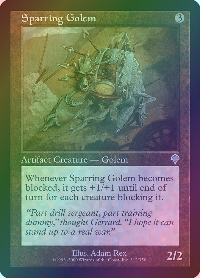 Sparring Golem (INV) (312) / Foil