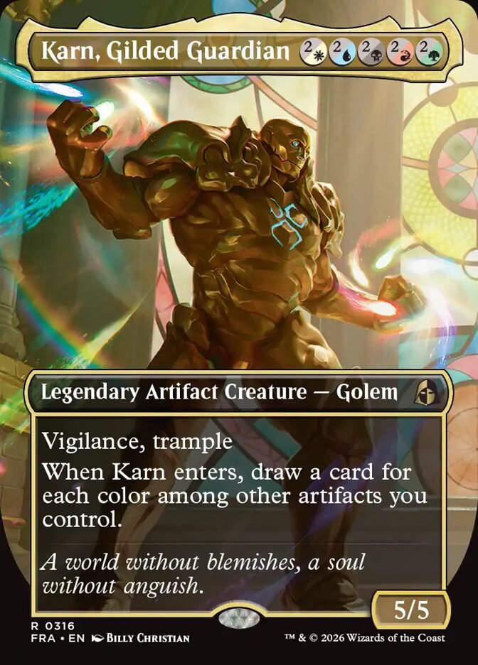 Karn, Gilded Guardian (FRA) (316) / Borderless