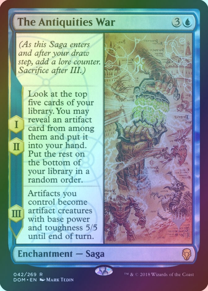 The Antiquities War (PDOM) (42p) / Foil