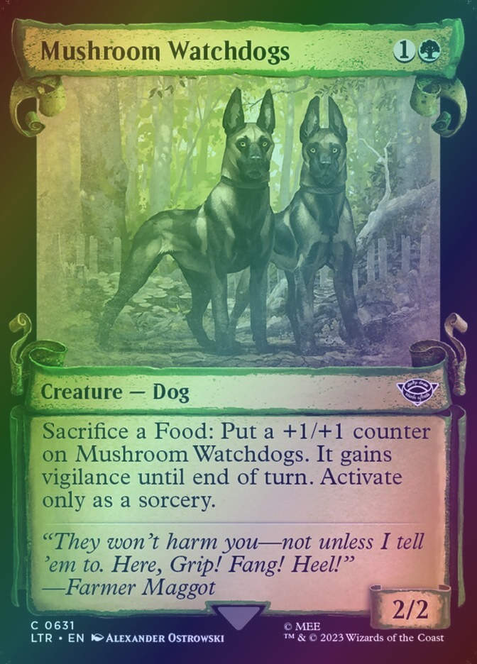 Mushroom Watchdogs (LTR) (631) / Showcase / Foil