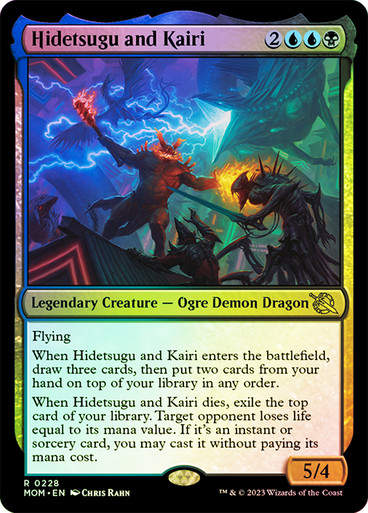 Hidetsugu and Kairi (mom) / Foil