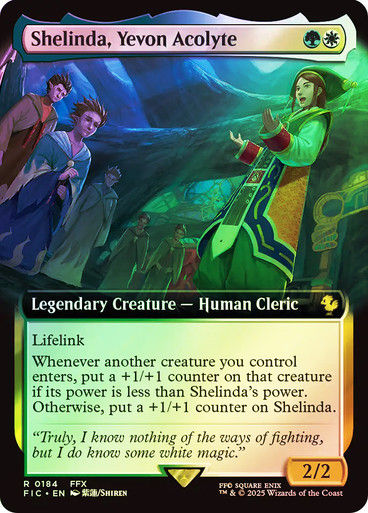 Shelinda, Yevon Acolyte (FIC) (184) / Extended Art / Foil