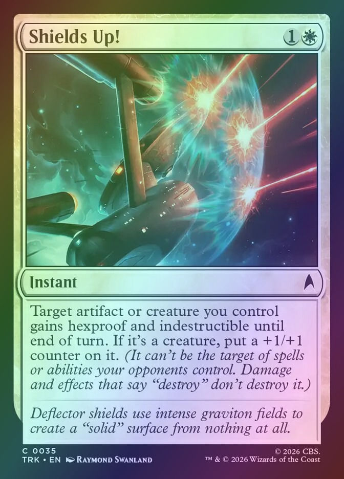 Shields Up! (TRK) (35) / Foil