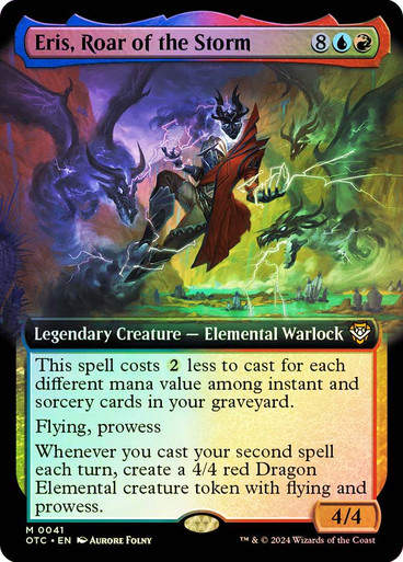 Eris, Roar of the Storm (otc) (41) / Foil Extended Art