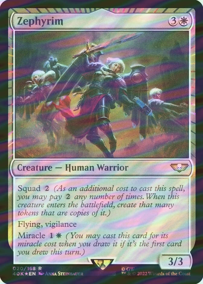 Zephyrim (40K) (20★) / Surge Foil