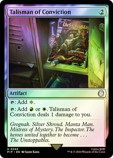 Talisman of Conviction (pip) (243) / Foil