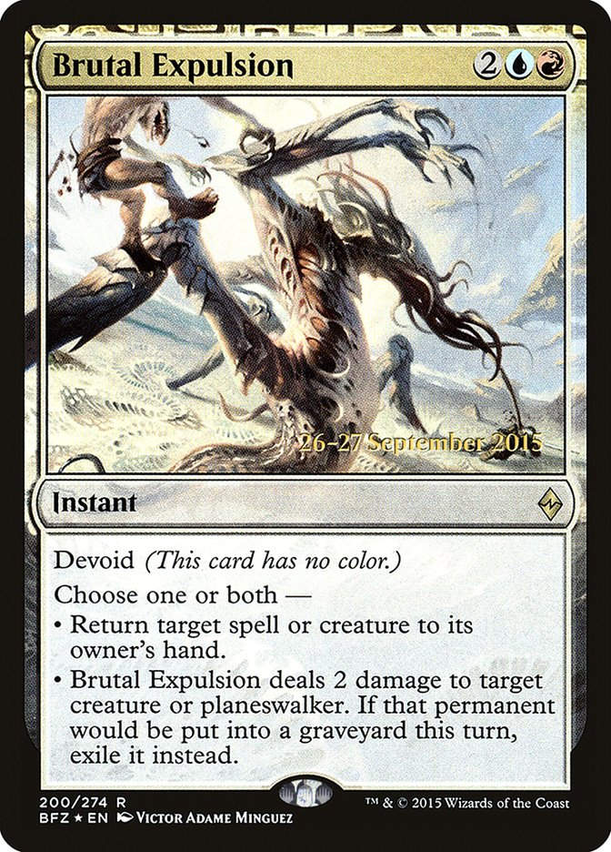 Brutal Expulsion (PBFZ) (200s) / Foil