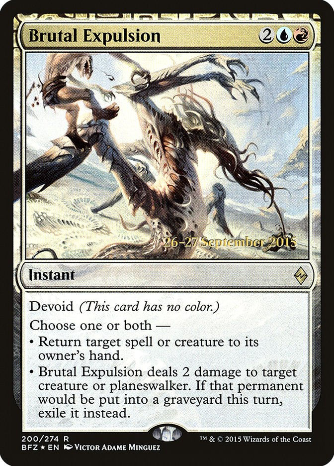 Brutal Expulsion (PBFZ) (200s) / Foil