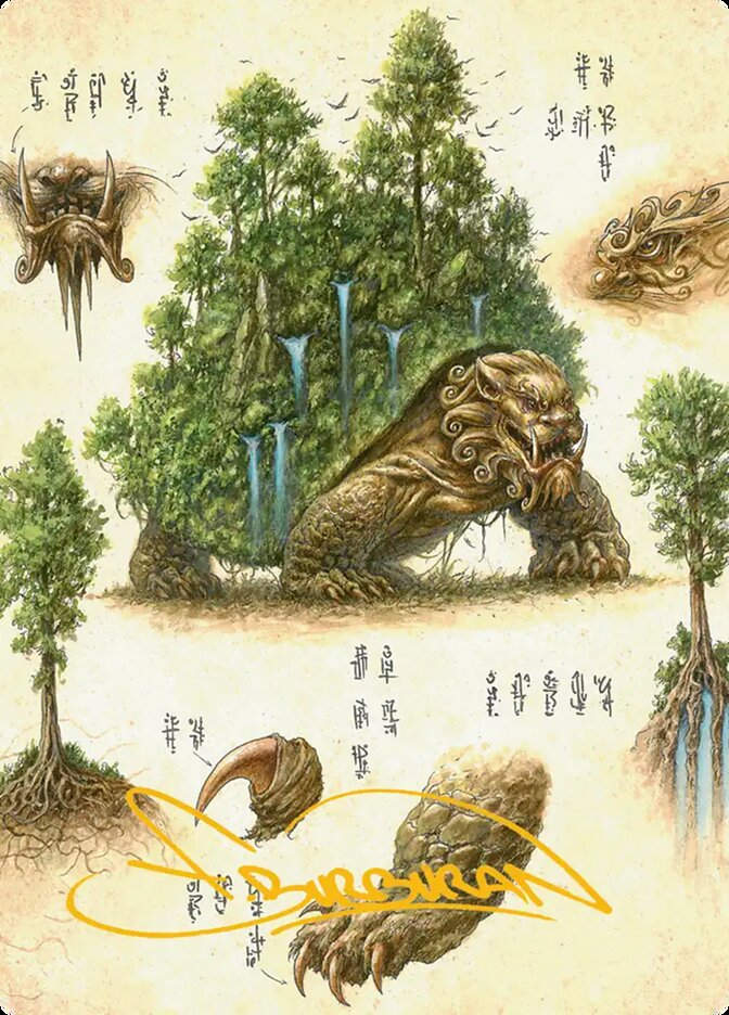 The Lion-Turtle // The Lion-Turtle (ATLA) (37) / NO Firmada