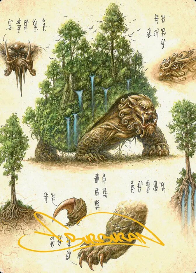 The Lion-Turtle // The Lion-Turtle (ATLA) (37) / NO Firmada — cara 1 de 2