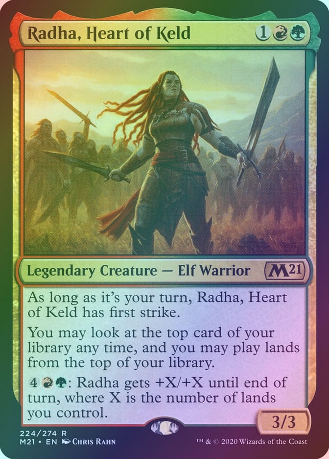 Radha, Heart of Keld (M21) (224) / Foil