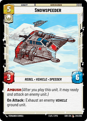 Snowspeeder (SOR_#244/252)