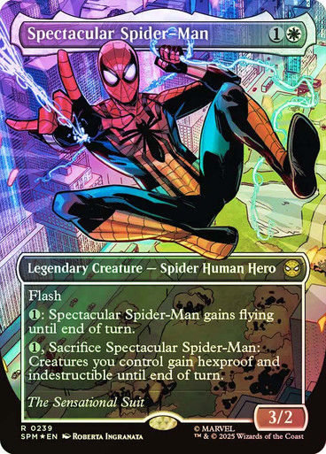 Spectacular Spider-Man (SPM) (239) / Borderless / Foil