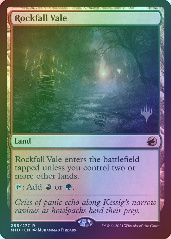 Rockfall Vale (PMID) (266p) / Foil