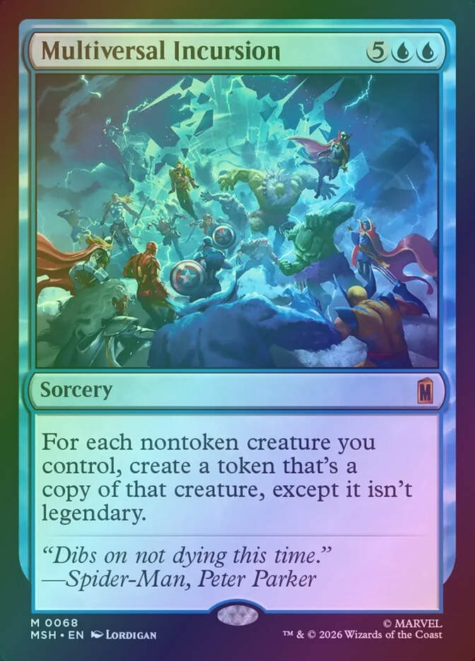 Multiversal Incursion (MSH) (68) / Foil