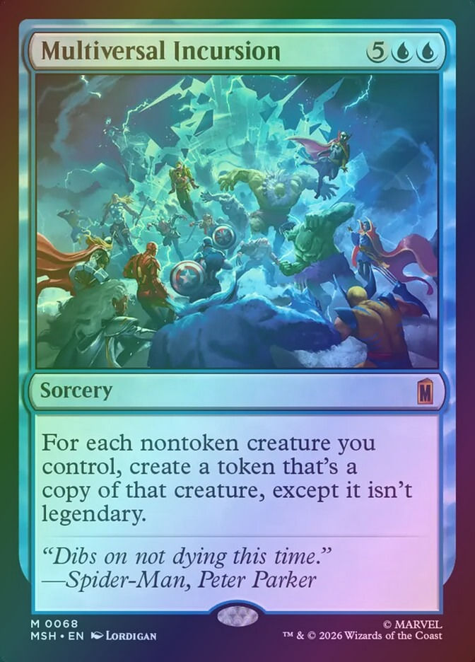 Multiversal Incursion (MSH) (68) / Foil