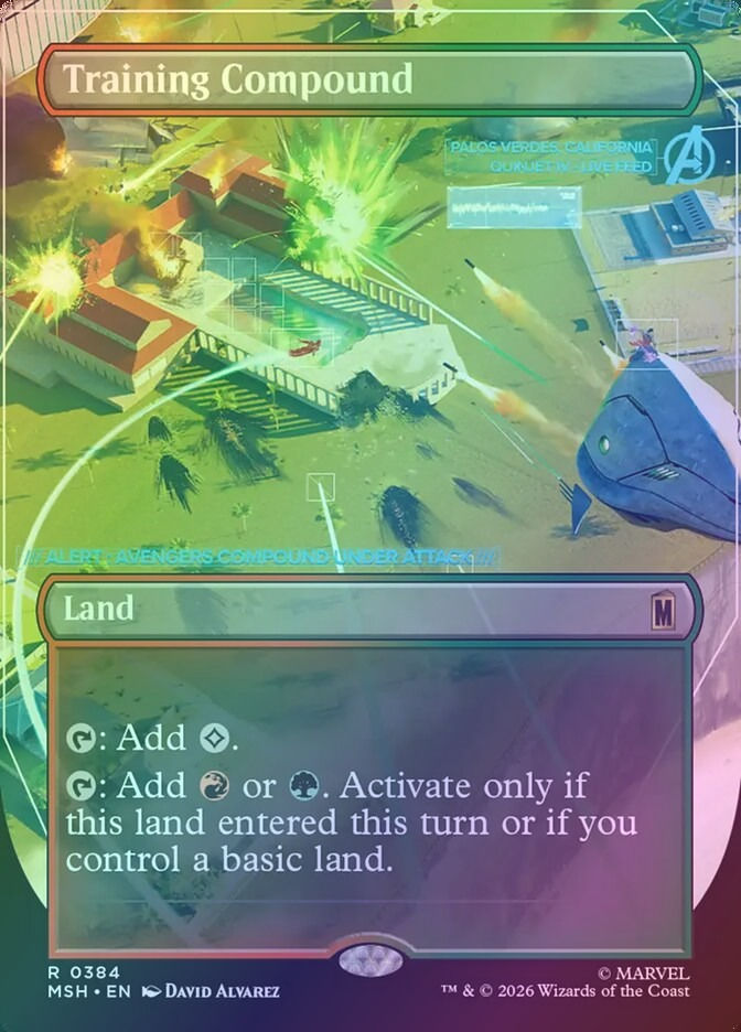 Training Compound (MSH) (384) / Borderless / Foil