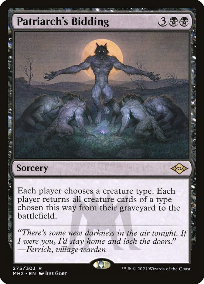 Patriarch's Bidding (MH2) (275)