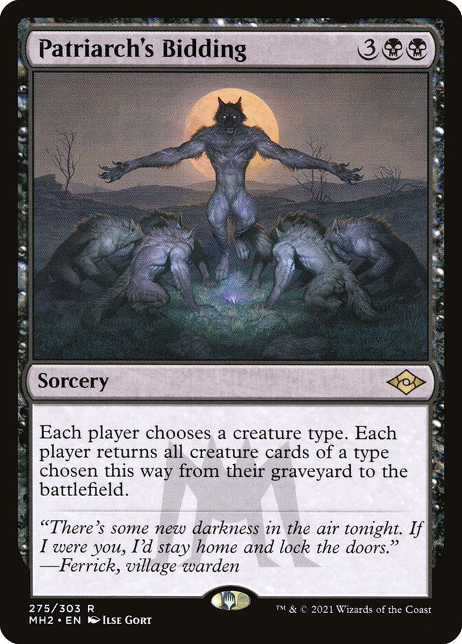 Patriarch's Bidding (MH2) (275)