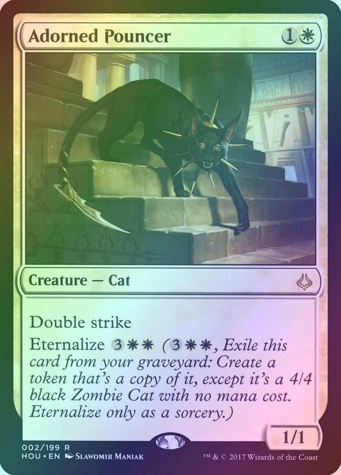 Adorned Pouncer (HOU) (2) / Foil