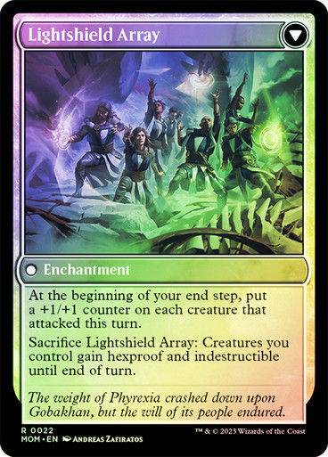 Invasion of Gobakhan // Lightshield Array (mom) / Foil — cara 2 de 2