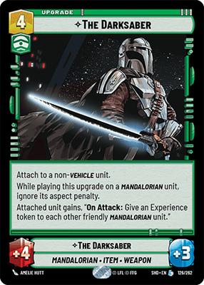 The Darksaber (SHD_#126/262) / Foil