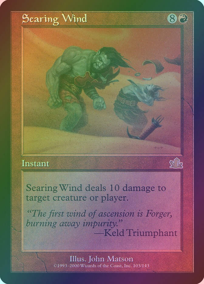 Searing Wind (PCY) (103) / Foil