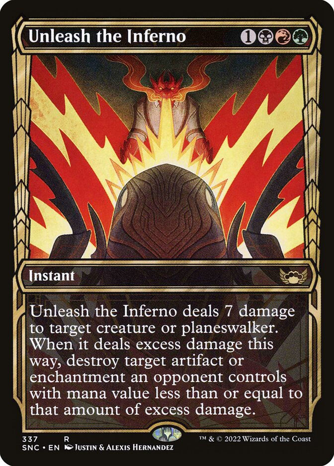 Unleash the Inferno (SNC) (337) / Showcase