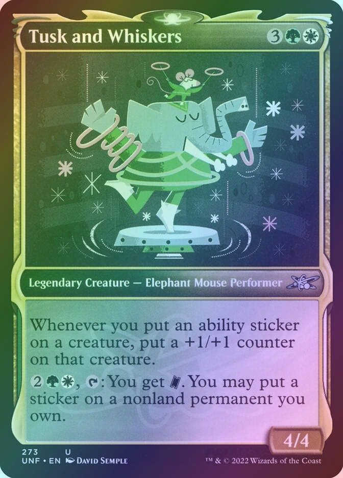 Tusk and Whiskers (UNF) (273) / Showcase / Foil