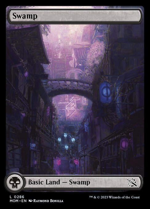 Swamp (mom) (286) / Full Art