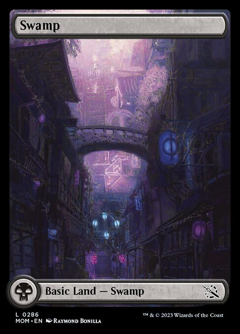 Swamp (mom) (286) / Full Art