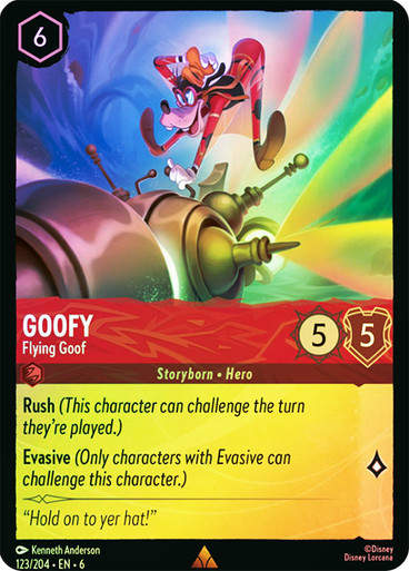 Goofy - Flying Goof (LOR_AZU) / Foil