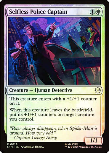 Selfless Police Captain (SPM) (12) / Foil