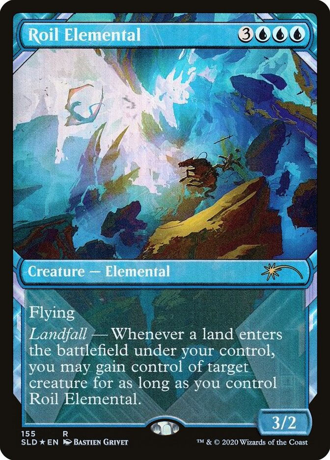 Roil Elemental (SLD) (155) / Showcase