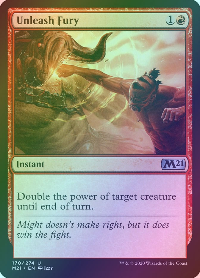 Unleash Fury (M21) (170) / Foil