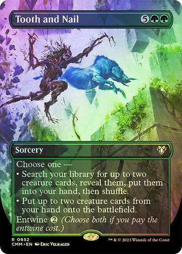 Tooth and Nail (cmm) / Borderless / Foil