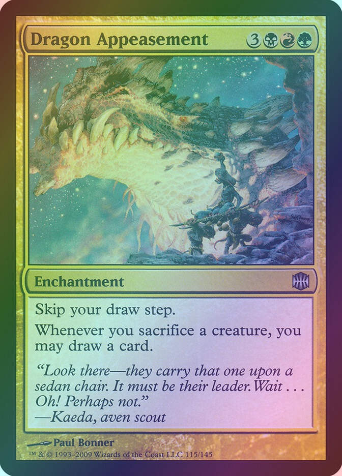 Dragon Appeasement (ARB) (115) / Foil