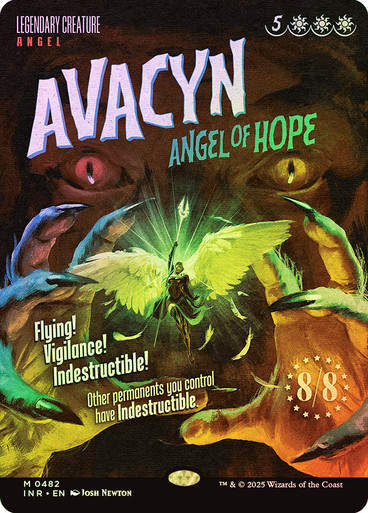 Avacyn, Angel of Hope (INR) (482) / Foil / Showcase