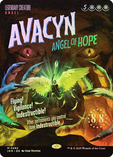 Avacyn, Angel of Hope (INR) (482) / Foil / Showcase
