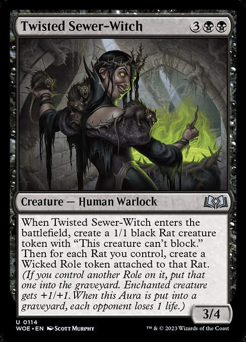 Twisted Sewer-Witch (woe)