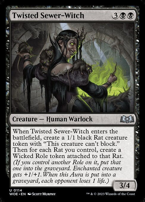 Twisted Sewer-Witch (woe)