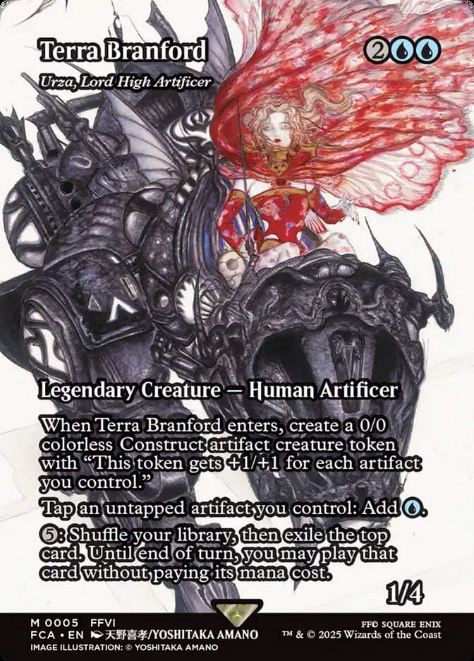 Urza, Lord High Artificer (FCA) (5) / Borderless