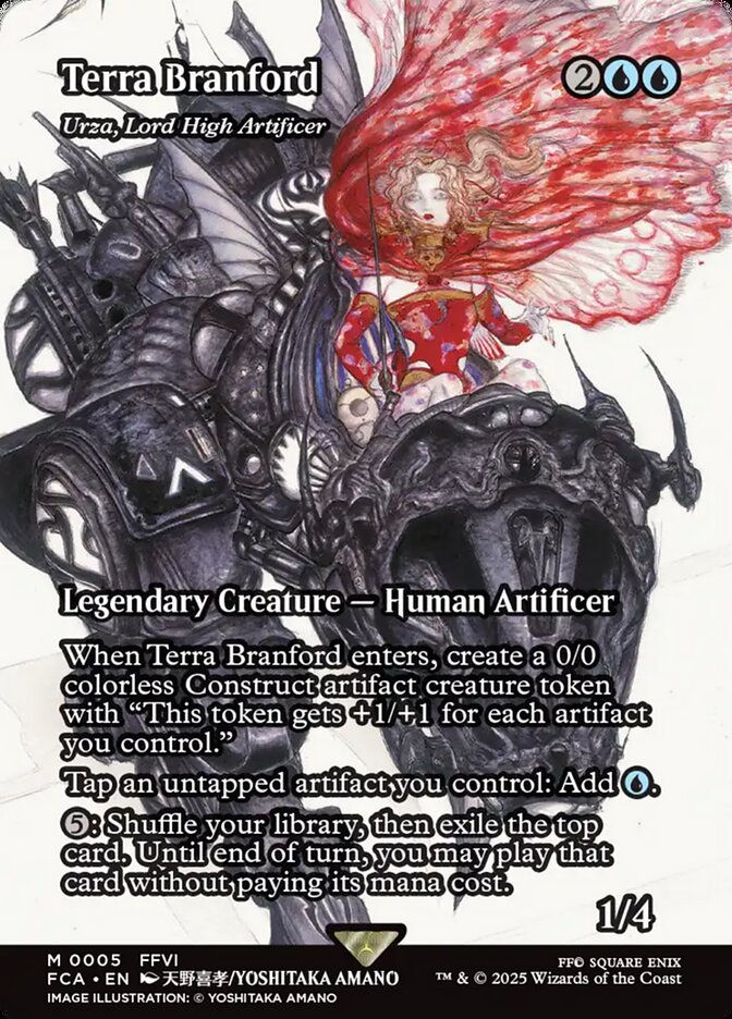 Urza, Lord High Artificer (FCA) (5) / Borderless
