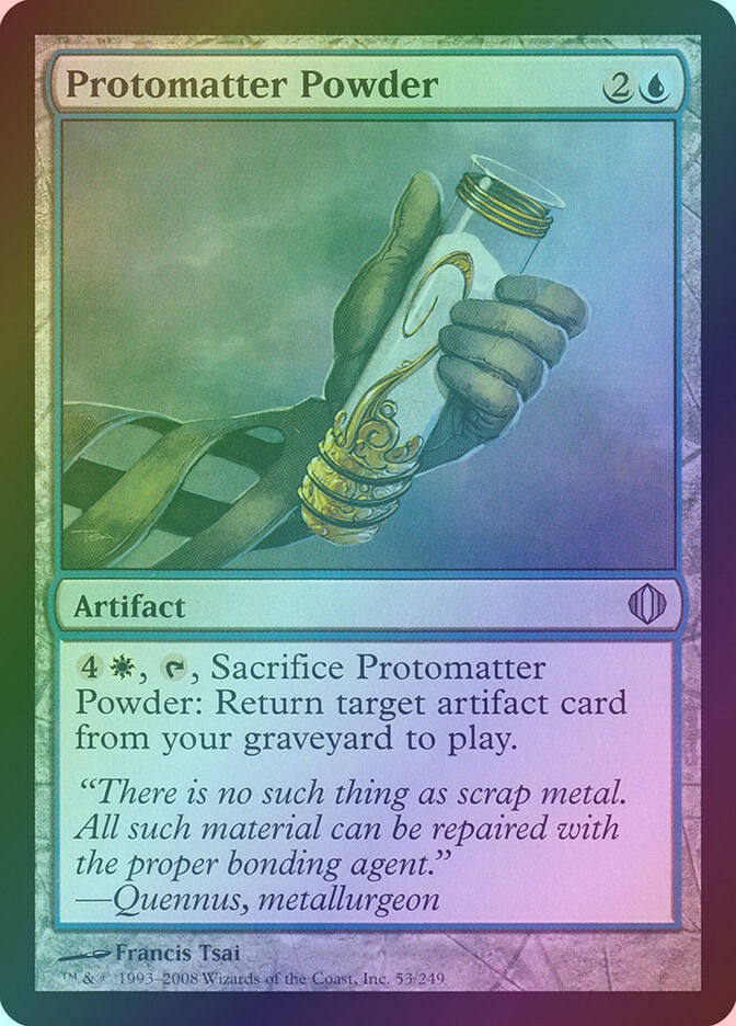 Protomatter Powder (ALA) (53) / Foil